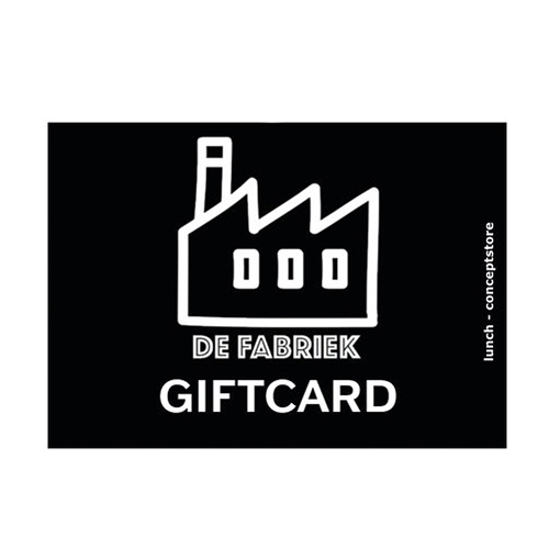GIFTCARD - DE FABRIEK
