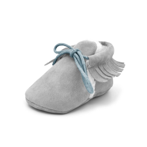 BABY SHOES - LIGHT GREY