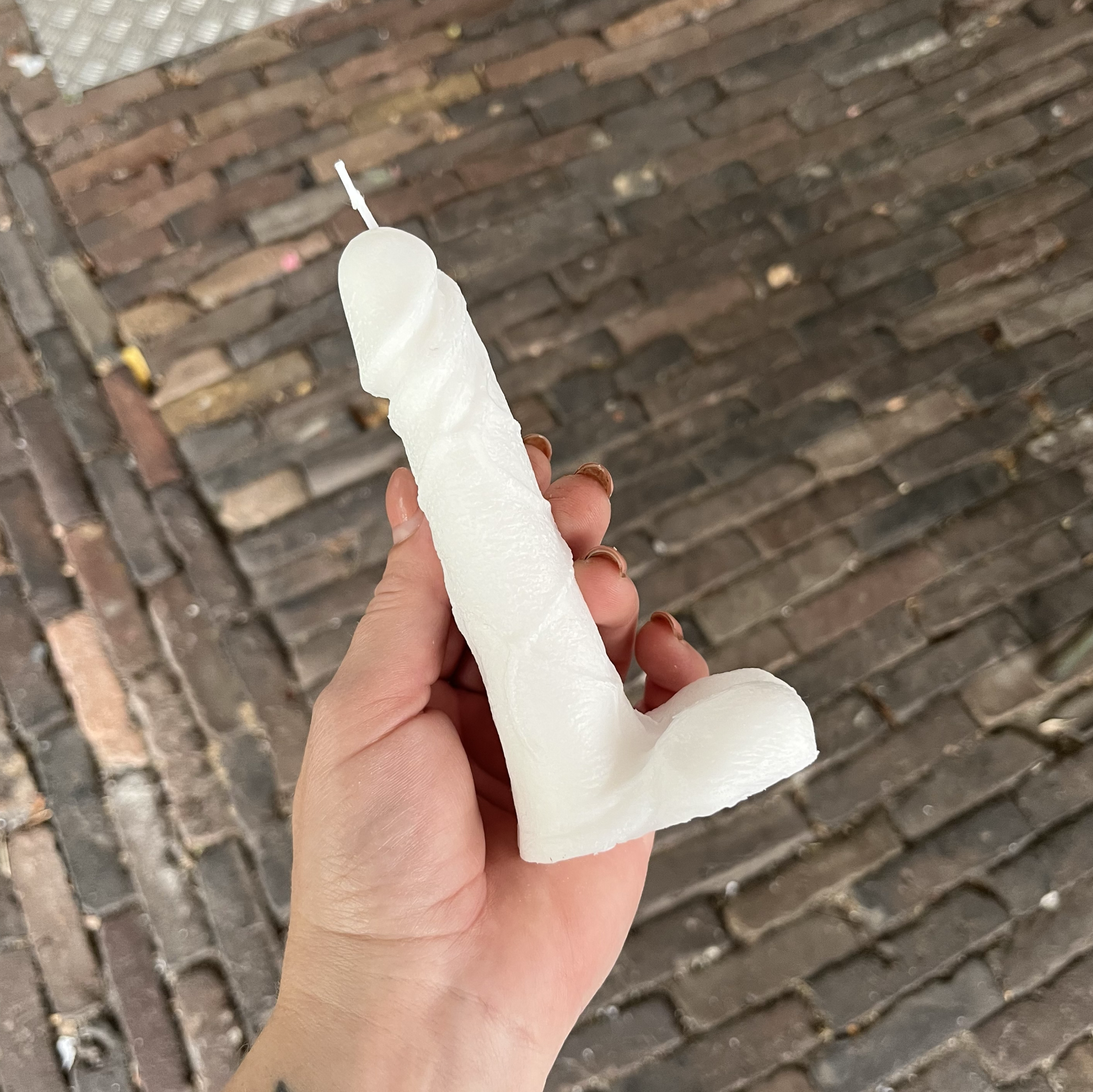 PENIS CANDLE - WHITE