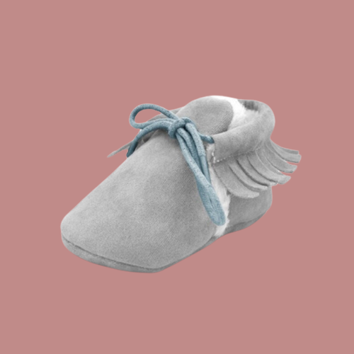 BABY SHOES - LIGHT GREY