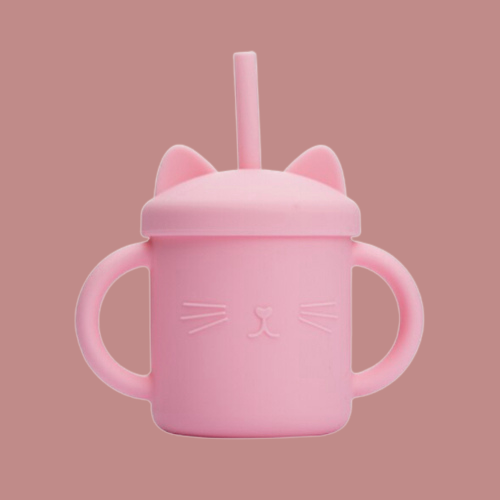 SILICONE DRINK CUP CAT