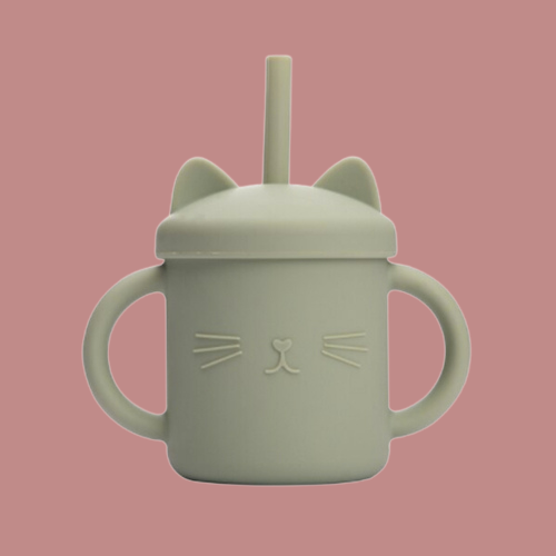 SILICONE DRINK CUP CAT