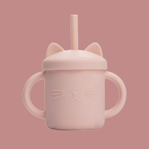 SILICONE DRINK CUP CAT