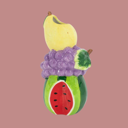 VASE CERAMIC FRUIT 