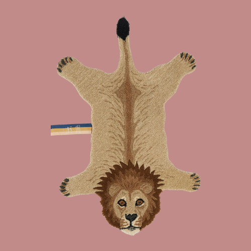 MOODY LION RUG SMALL