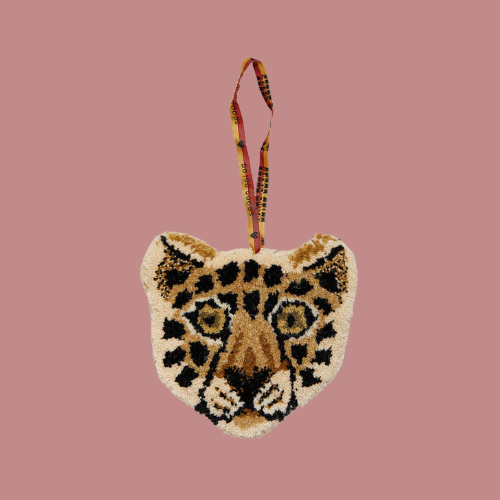 LOONY LEOPARD CLUB HANGER