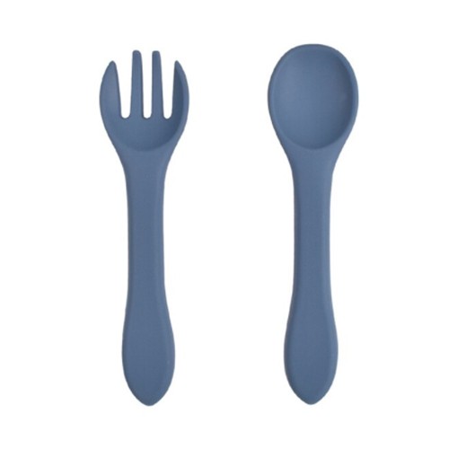 SILICONE FORK AND SPOON