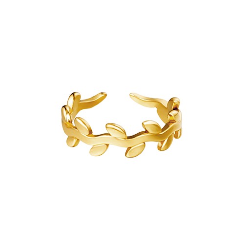 RING - LAUREL WREATH (SILVER/GOLD)