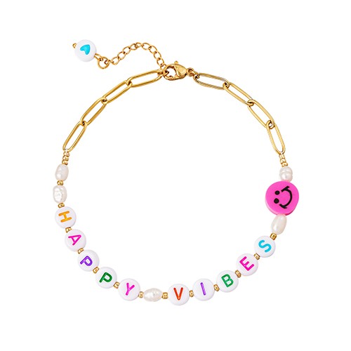 ANKLET - HAPPY VIBES