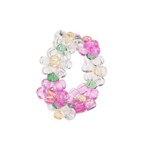 RING - BEAD FLOWERS