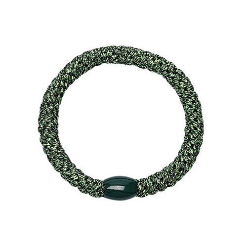 HAIR ELASTIC BRACELET - GLITTER GREEN