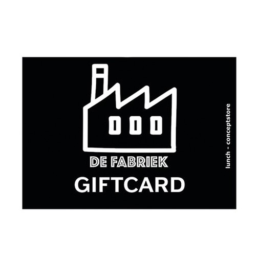 GIFTCARD HIGH TEA - DE FABRIEK