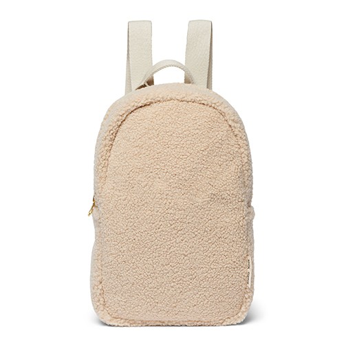 STUDIO NOOS - ECRU TEDDY MINI BACKPACK