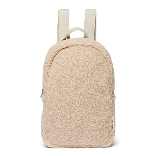 STUDIO NOOS - ECRU TEDDY MINI BACKPACK