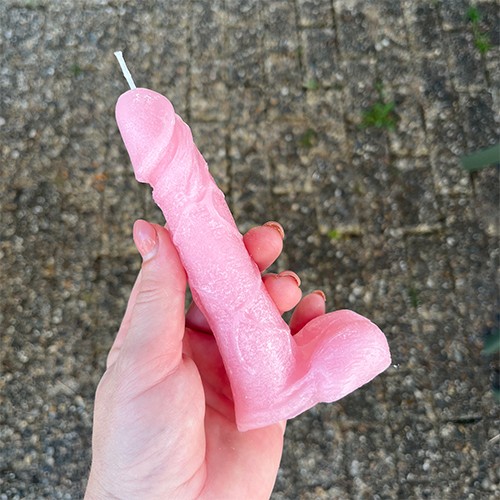 PENIS CANDLE - PINK