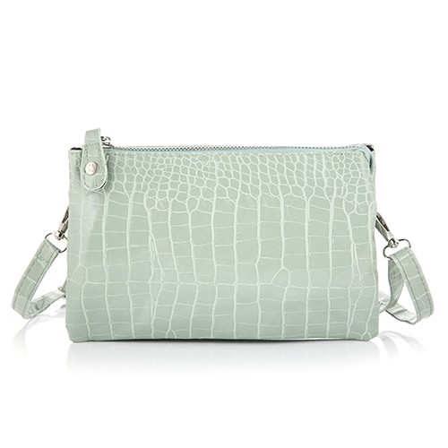 SHOULDER BAG - CROCO