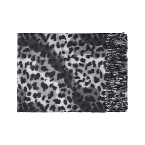 FRINGE SCARF - BLACK