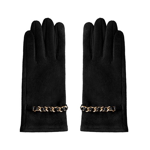 GOLD DETAIL GLOVES