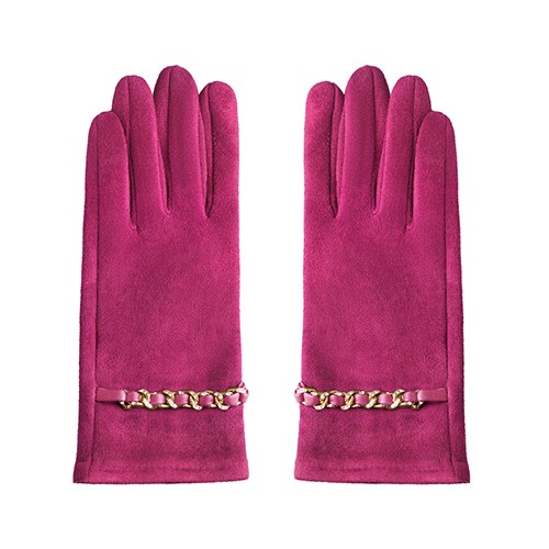 GOLD DETAIL GLOVES