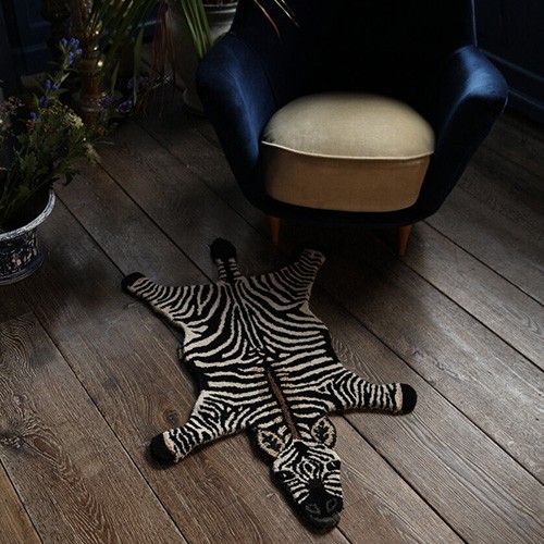 CHUBBY ZEBRA RUG SMALL