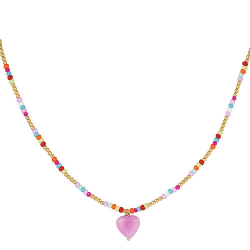 NECKLACE - COLOR BEADS